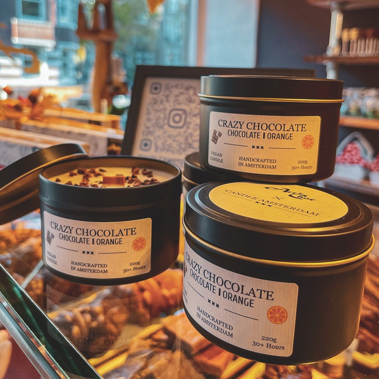 Chocolade Geurkaars