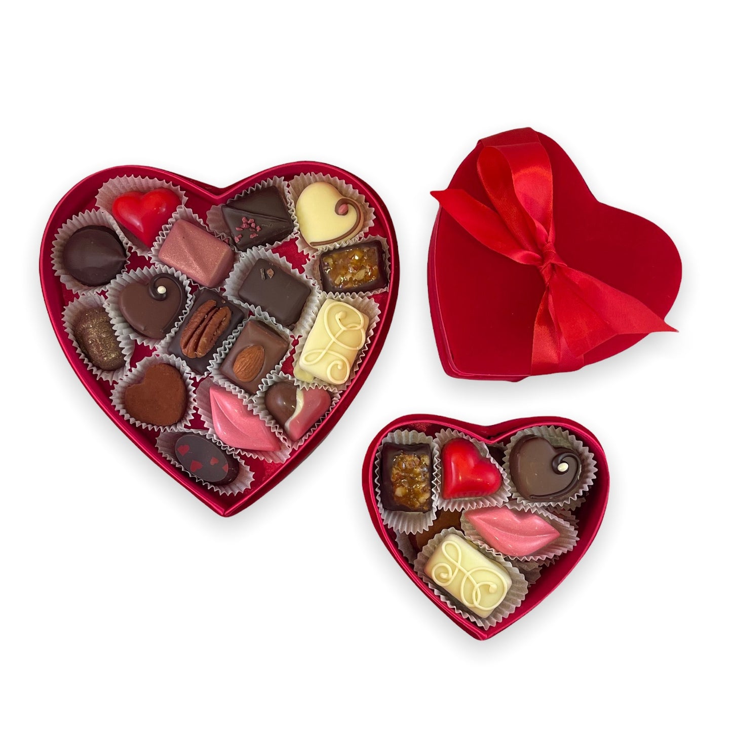 Hartendoos met bonbons