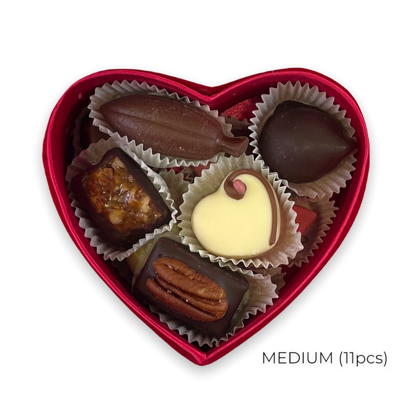 Hartendoos met bonbons